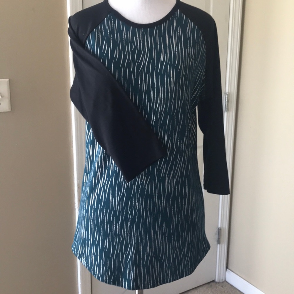 S Black Metallic Elegant LuLaRoe Randy